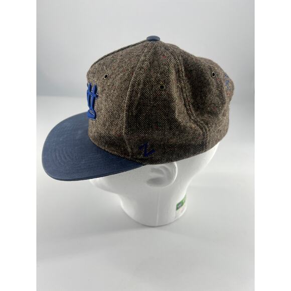Zephyr Hat Wool Mens Adjustable Pitt Panthers Brown Blue Truckers Ball Cap New - Picture 3 of 7